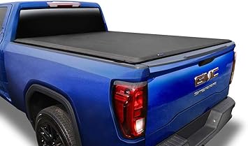 Amazon Com Tyger Auto T1 Roll Up Truck Tonneau Cover Tg Bc1c9006 Compatible With 2014 2018 Chevy Silverado Gmc Sierra 1500 2019 Ld Limited Only Fleetside 5 8 Bed For Models Without Utility Track