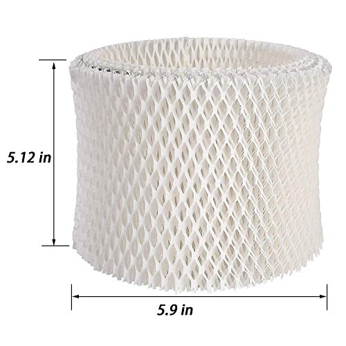 IOYIJOI Humidifier Filter Replacement for Protec, Vicks and Kaz WF2 3020, V3100, V3500, V3500N, V3600, V3800, V3850 and V3900 (6 Pack)