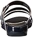 FitFlop Women's Gladdie Slide Gladiator Sandal, Supernavy Shimmer, 7 M US