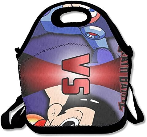Death Battle Mega Man Vs Astro Boy Travel Tote Lunch Bag