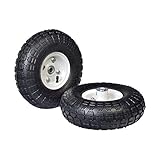 AlveyTech 10" Pneumatic Tire Utility Wheel Assembly