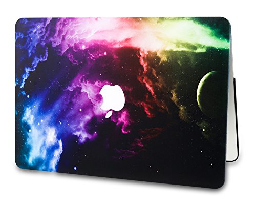 KEC Laptop Case for Old MacBook Pro 15” Retina (-2015) Plastic Case Hard Shell Cover A1398 (Colorful Space)