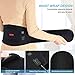 Waist Heating Pad Belt Lower Back Heat Wrap Hot and Cold Therapy with 3 Heating Grade Sets for Waist Pain Relief Muscle Strain Dysmenorrhea Abdominal Pain Good Back Warmer Lumbar Wrap