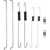 Strongthium GX160 GX200 GX120 Throttle Return Spring Kit | Carburetor Governor Connecting Rod Speed Control Spring for Honda 196cc 200cc 212cc 208cc 224cc Generator
