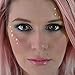 FLASHY FACES VARIETY SET of 25 assorted boho-inspired premium waterproof metallic gold & silver jewelry temporary foil face Flash Tattoos, face sparkle, face glitter, metallic tattoo