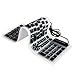 YUMQUA Portable Foldable Silicone Keyboard Wired USB Flexible Waterproof Washable Soft Roll Up Keyboard Travel (107 Keys) for Laptop PC Mac Devices