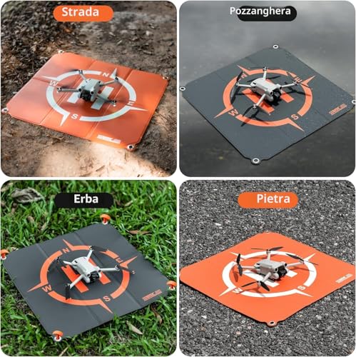STARTRC Drone Landing Pad, Portable Universal Fast Folding Helipad Landing Mat for DJI Mini 5 Pro/4/3/Mini 4K/Neo 2/Air 3s/Avata 2/Flip(22-inch/55cm)