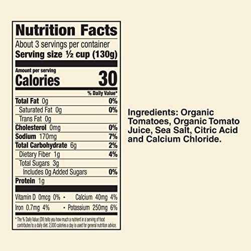 MUIR GLEN ORGANIC DICED TOMATOES, 14.5 OZ.