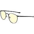 Gunnar - Premium Gaming and Computer Glasses - Blocks 65% Blue Light - Mateo, Onyx, Amber Tint