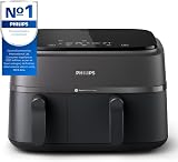 Philips Airfryer 3000 Series Dual Basket 6L 3L Digital Touchscreen view 2
