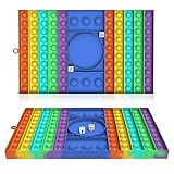 JHZWD Pop Game with Dice Fidget Toy, Dual Pop