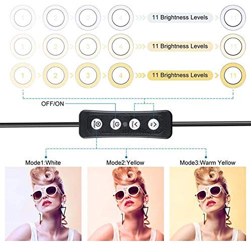 melysUS Broadcast Live Photography Fill Light LED Camera Phone Flash Dimmable Light On-Camera Video Lights