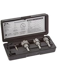 Ideal 36 311 TKO con punta de carburo cortador de agujero, 3-Piece Kit