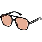AIRE Whirlpool Sunglasses - Black, Aviator, Unisex, 70s Hollywood Style