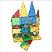 Magna-Tech Magnetic Block Toy. Build 3D Magnet Tile Structures (100 Piece) Kid Approved Color Shapes! This Learn & Play Set Is Best For Children & Toddlers Who Like Wooden Construction Blocks