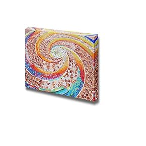 Colorful Ceramic Pattern Broken Tile Wall for Craft...