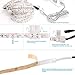 LE 16.4ft LED Strip Light, Super Bright, 300 LEDs SMD 5050, Non-Waterproof LED Tape, Flexible Rope Light for Home, Kitchen, Under Cabinet, Bedroom, 12V Power Supply Not Included, Daylight White