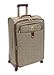 LONDON FOG Chelsea Lites Expandable Upright Luggage, Olive Plaid, Checked-Medium 24-Inch