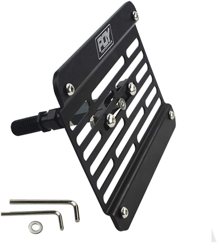Multi Angle Tow Hook Mount License Plate for Honda Civic EG EK ES FD