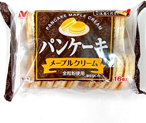 Amazon パンケーキ メープルクリーム 28ｇ 16個 Fbクリエイト ケーキ 洋菓子 通販