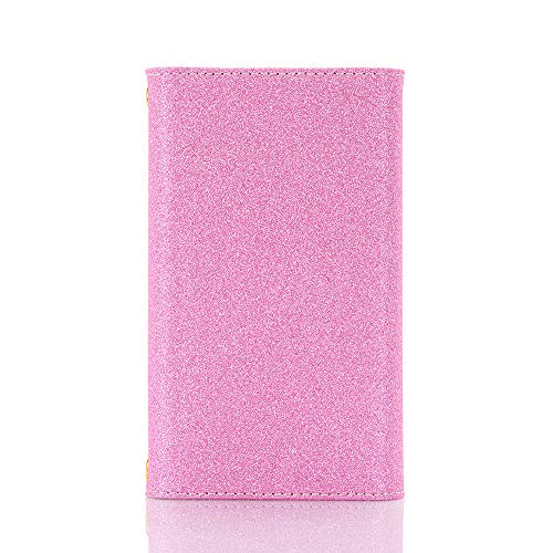 Businda for iPhone 11 6.1 inch Wristlet Handbag, Wallet Case for Women Handbag Zipper Pocket PU Leather Candy Colour for iPhone 11/11R/XIR Release 2019 (Hot Pink) - Thumbnail 7