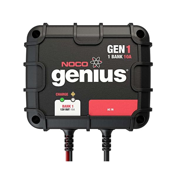 NOCO-Genius-GEN1-10-Amp-1-Bank-Waterproof-Smart-On-Board-Battery-Charger NOCO-Genius-GEN1-10-Amp-1-Bank-Waterproof-Smart-On-Board-Battery-Charger