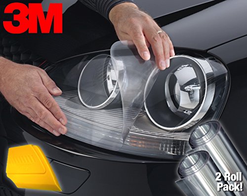 VViViD 3M Clear Extra-Wide Headlight Protective Scratch-Proof Wet-Apply Tint Vinyl Wrap Film 15