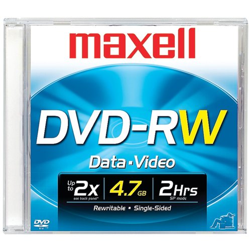 Maxell 635110 dvd-rw recordable dvd (discontinued by ma…