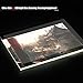 Aibecy Portable A5 LED Light Box Drawing Tracing Tracer Copy Board Table Pad Panel Copyboard with Stepless Brightness Control USB Cable for Artist Animation Sketching Architecture Calligraphy