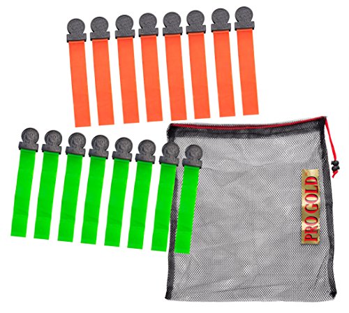 POOF Pro Gold Flag Football Set