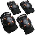 Mongoose BMX Bike Gel Knee and Elbow Pad Set