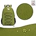 25L/30L/35L SOMISS Water Resistant Lightweight Packable Foldable Daypack Backpack (25L, ARMY GREEN)