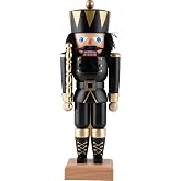 Christian Ulbricht Collectible Wooden Nutcracker - King In Black