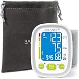 Balance Wrist Blood Pressure Monitor from GreaterGoods, Ultra Portable High Accuracy Readings with Easy-to-Read LCD, Two User Support and 2-Year Warranty (Certified Refurbished)