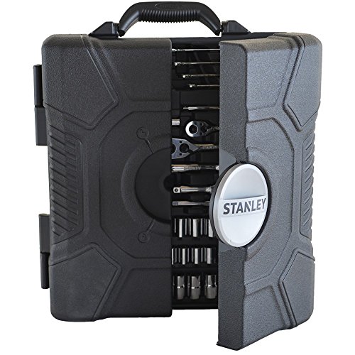 Stanley 73795 Werkzeugkoffer, 210 Teile, poliertes Chrom – Bild 8