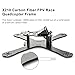 Crazepony X210 Carbon Fiber FPV Race Quadcopter Frame like QAV-X210 QAV-X250 etc(4MM)