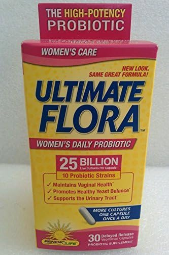 Ultimate Flora Women's Care Probiotic Supplement Vegetable Capsules - 30 CT by Ultimate Flora