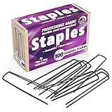 100 6-Inch Garden Landscape Staples Stakes Pins - USA Strong Pro Quality Built to Last. Weed Barrier Fabric, Ground Cover, Soaker Hose, Lawn Drippers, Irrigation Tubing, Wireless Invisible Dog Fence