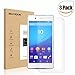 [3-Pack] Sony Xperia Z3+/Z3 Plus/Z4 Screen Protector, SIDARDOE Tempered Glass Screen Protector for Sony Xperia Z3+/Z3 Plus/Z4, HD Ultra Clear, 0.26mm, 9H Anti-Scratch,Anti-Fingerprint