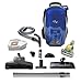 GV Blue 8 Quart Lightweight Backpack Vacuum Cleaner Loaded with Tools for Every Cleaning Job and HEPA Filtration