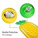 AMGlobal Pineapple Float, Pool Floats, Inflatable Pineapple Pool Float Raft, Summer Outdoor Pool Floats, Giant Floatie Lounge Toy for Adults, Kids for Fun
