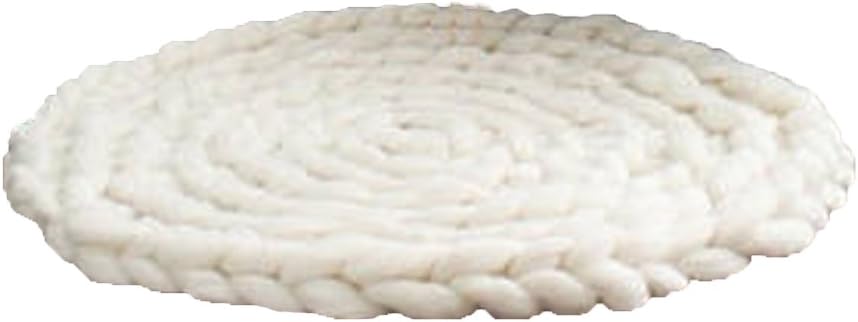 Amazon De Merino Wolle Teppich Teppich Grob Gestrickt