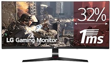 Lg 34uc79g Monitor Da Gaming 34 Curvo 219 Ultrawide Led Ips 2560x1080 1ms 144hz Amd Freesync Multitasking Regolazione Altezza