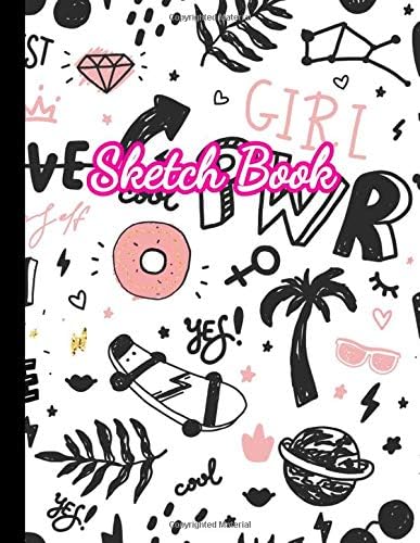Sketch Book: Practice Drawing, Paint, Write, Doodle, 8.5 x 11 Large Blank Pages: Notes, Sketching Pad, Creative Diary And Journal Paperback โ 29 Jun. 2019