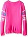 Blizzard Bay Girls' Lama Wearing Headphones Sweater