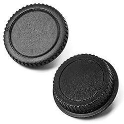 Camera Body Cap and Lens Rear Cap Cover Replacement