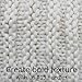 Living Dreams Yarn ELEGANCE Super Bulky MERINO SILK for Needle Knitting and Crochet. Luxuriously Soft Pencil Roving Yarn for Cozy Chunky Knits. Ivory