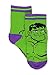Super Hero Adventures Spider-Man Boys 6 pack Athletic Crew Socks (2T-3T, Multi)