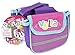 Volta Royal Regalia Saddle Bags Two Main Compartments With Bonus Mesh Pockets  Easily Attaches to Frame  Compatible with Nearly Any Bicycle  Pink, Purple, and Baby Blue