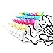 Keklle Unicorn Horn Glitter Elastic Headband Spiral Unicorn Horn cosplay Magical Unicorn Horn,Children's Party Supplies